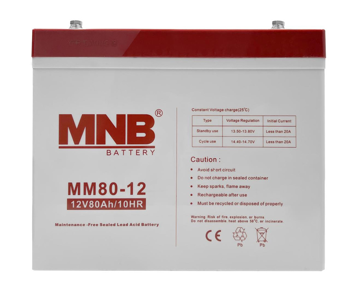 Аккумулятор MNB серии MM 80-12